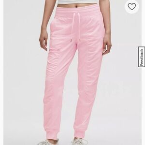 lululemon athletica Pink Mid-Rise Jogger